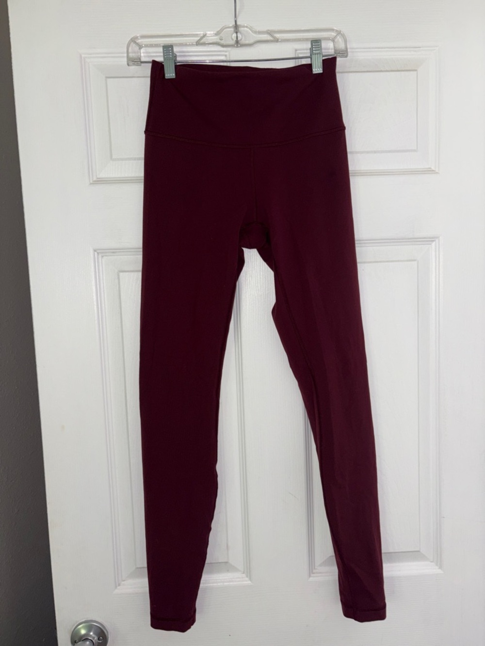 lululemon athletica Deep Wine Seamless Leggings